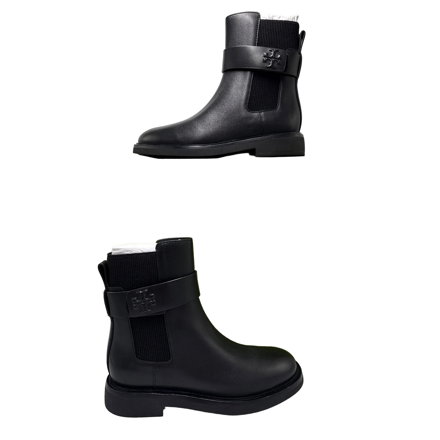 Boots Designer By Tory Burch In Black, Size: 5.5