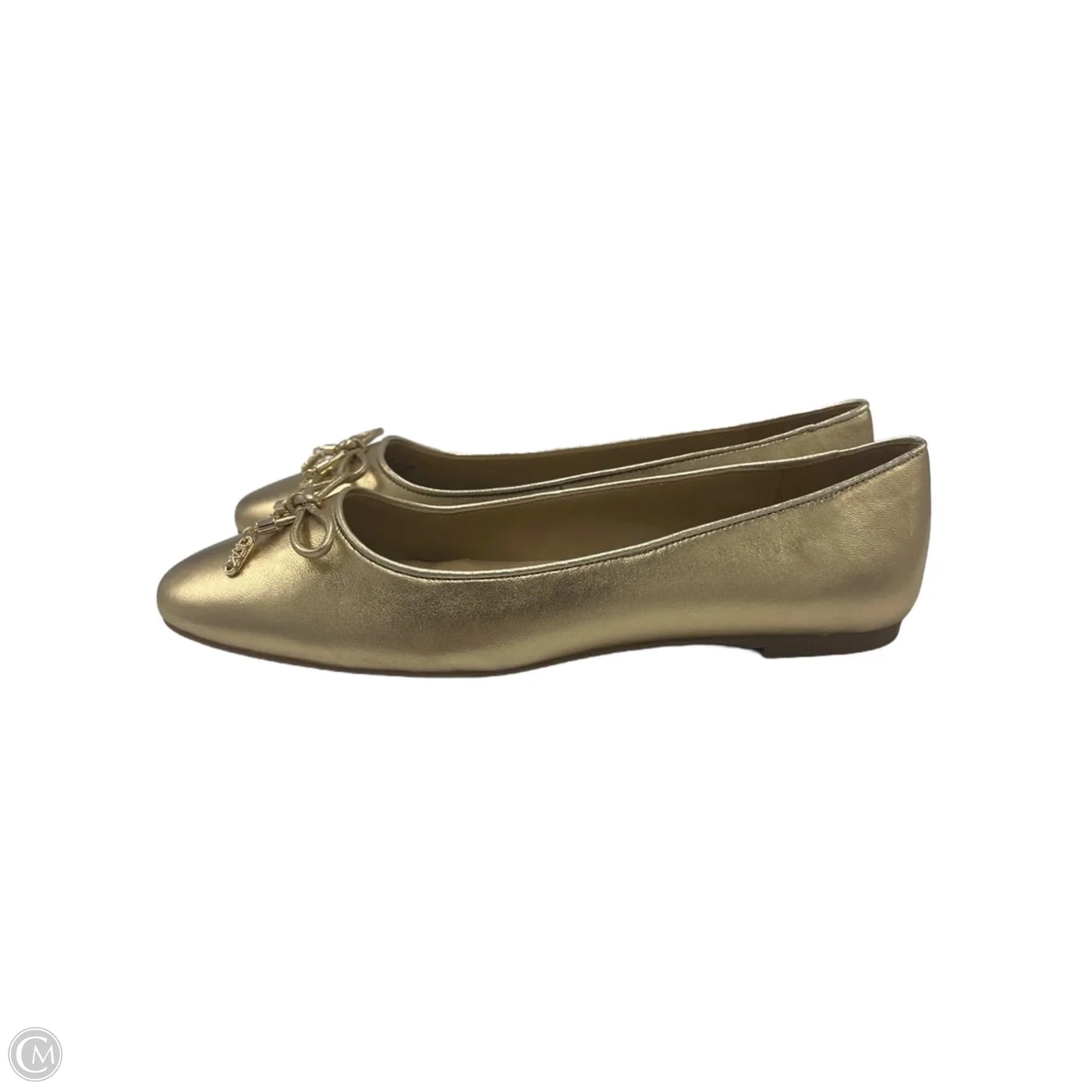 Shoes Designer By Michael Kors In Gold, Size: 8.5