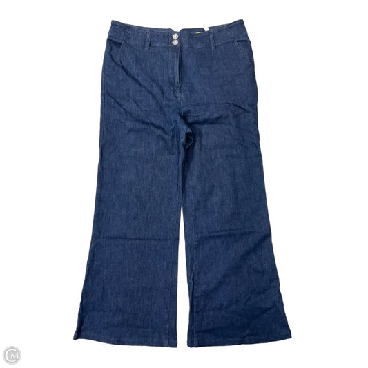 Pants Wide Leg By Maeve In Blue, Size: 12
