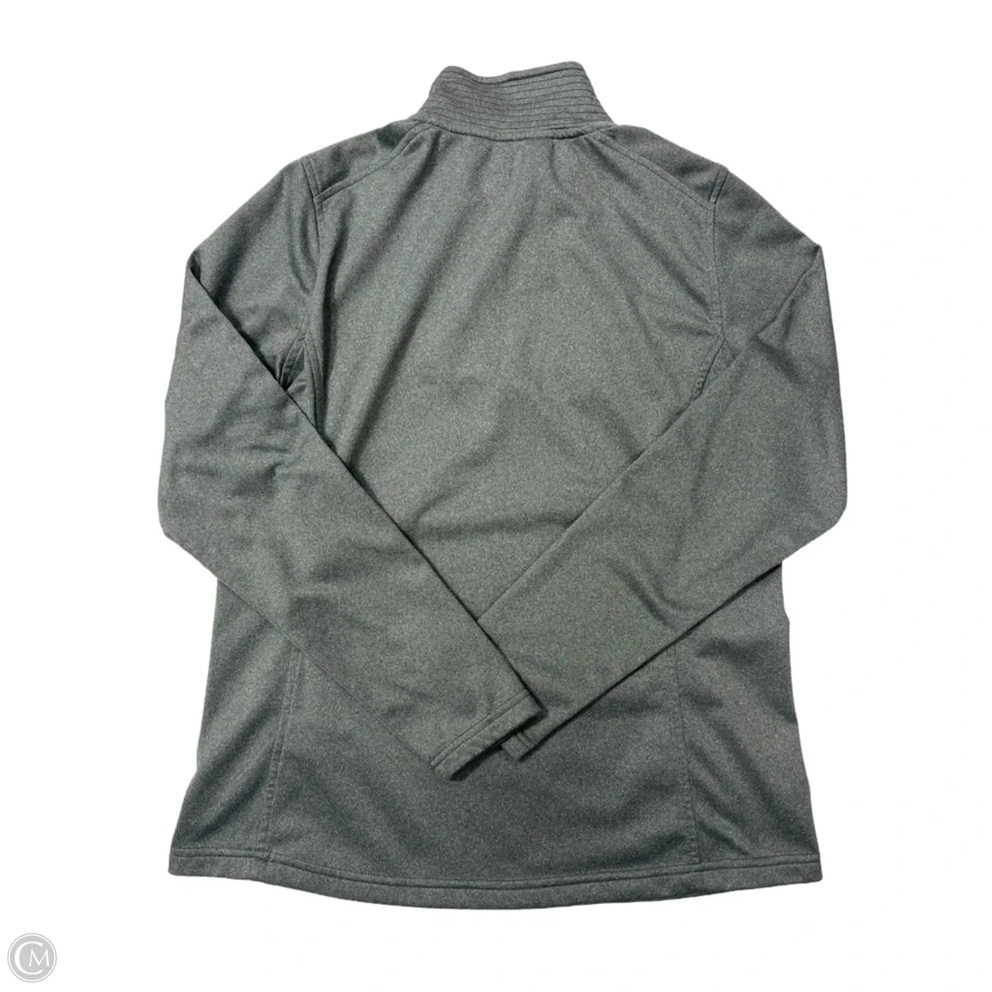 Sweatshirt 1/4 Zip Collar By The North Face In Grey, Size: L