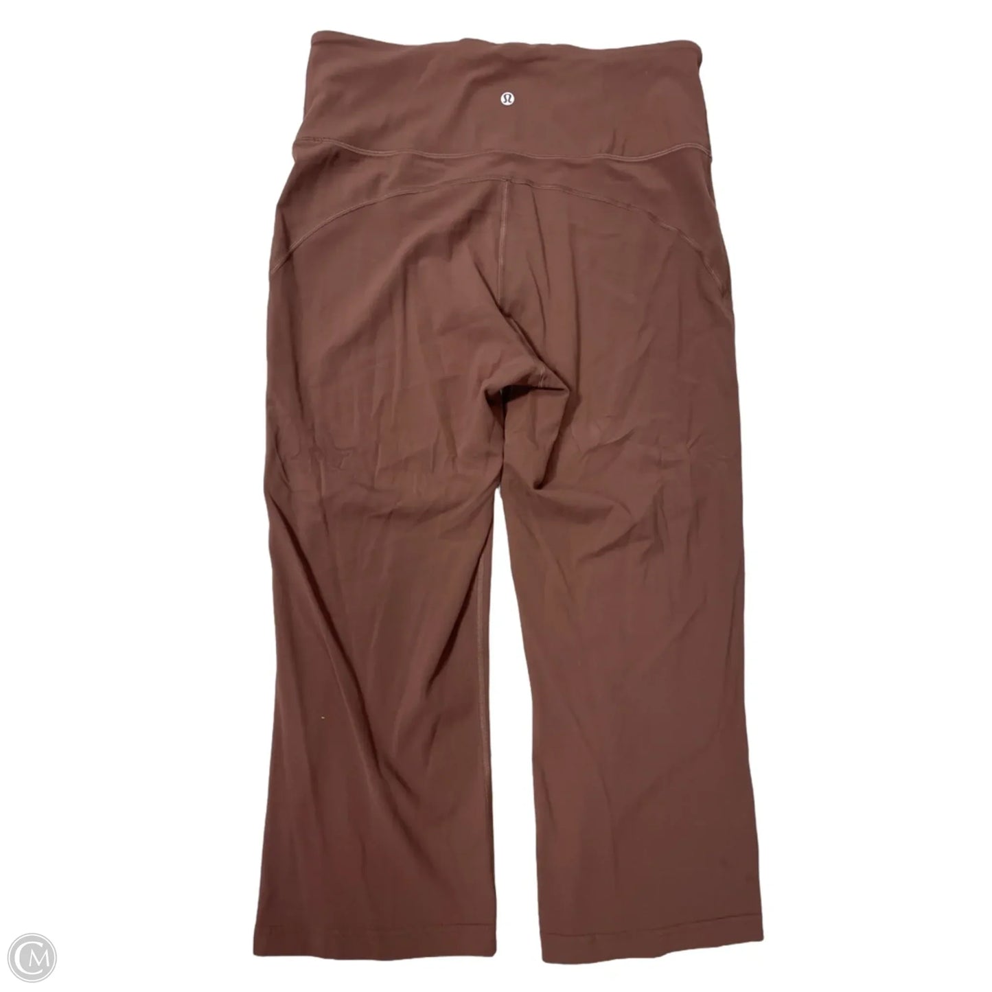 Athletic Capris By Lululemon In Brown, Size: L
