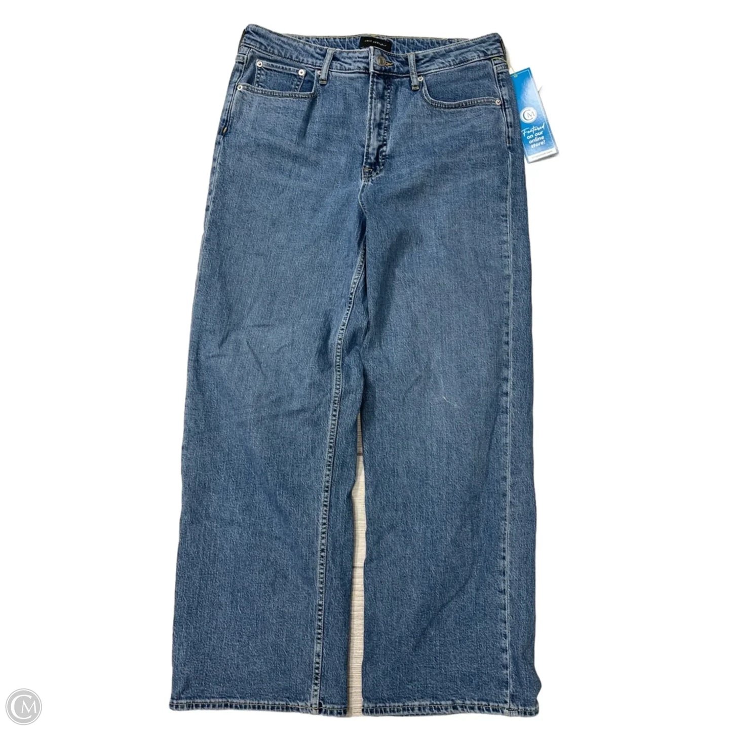 Jeans Boyfriend By Free Assembly In Blue, Size: 14