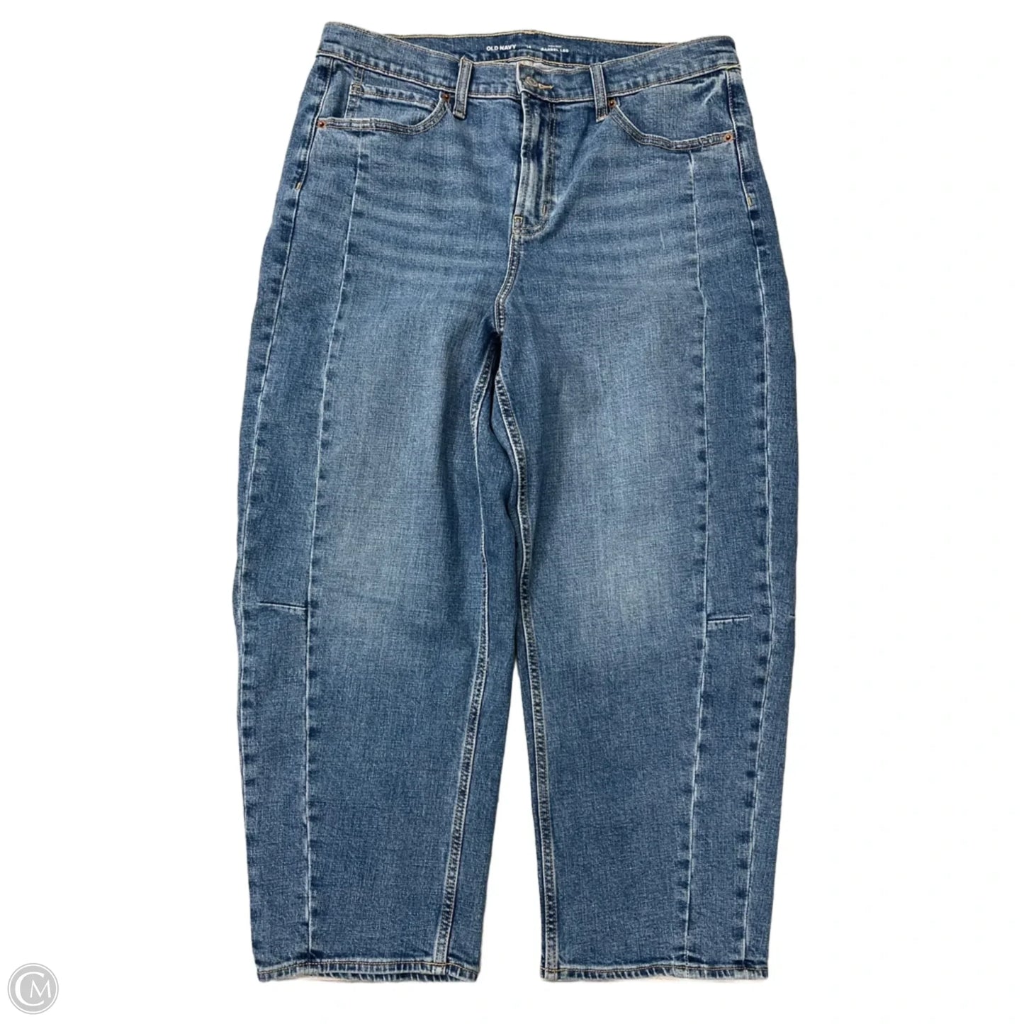 Jeans Boyfriend By Old Navy In Blue, Size: 14