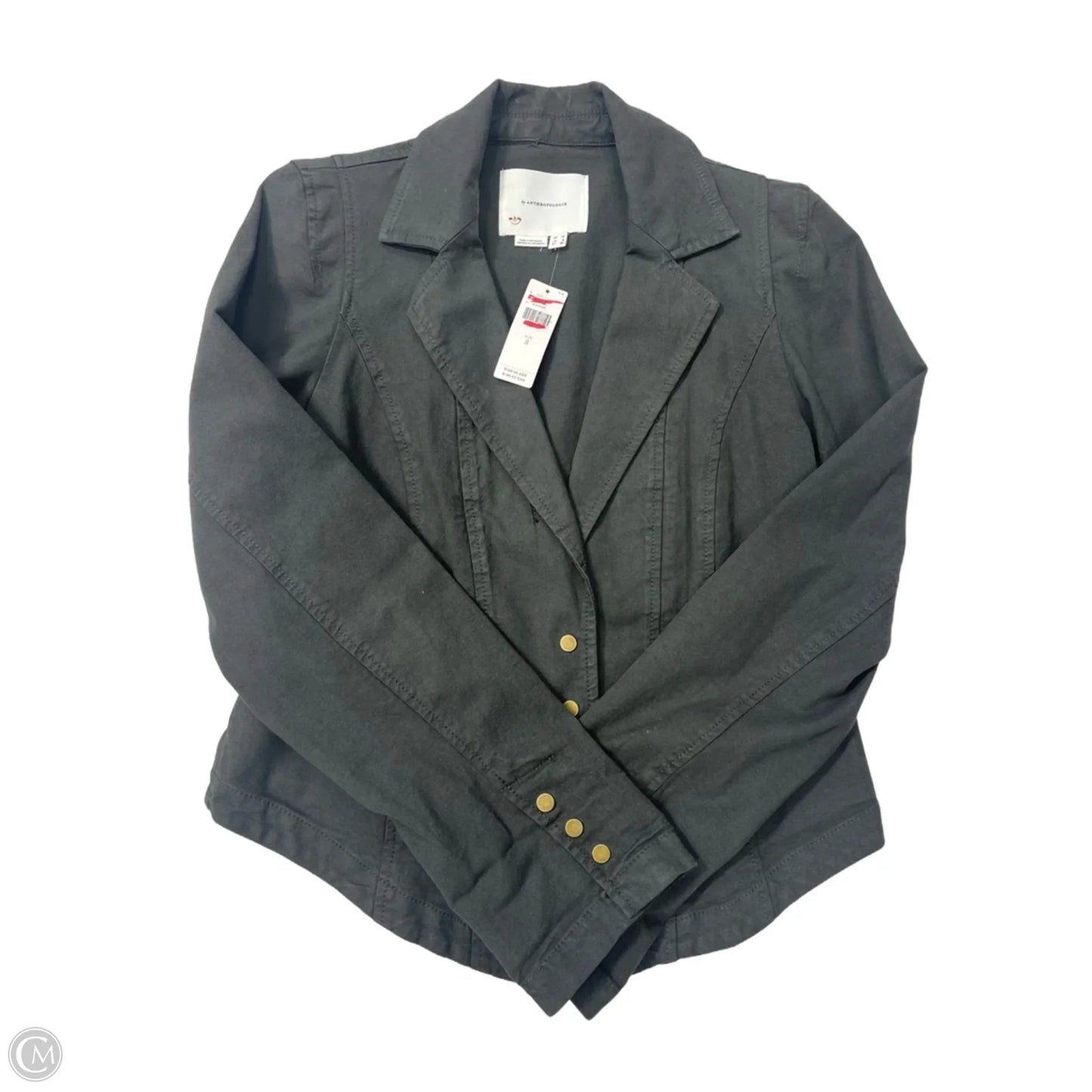 Jacket Other By Anthropologie In Grey, Size: M