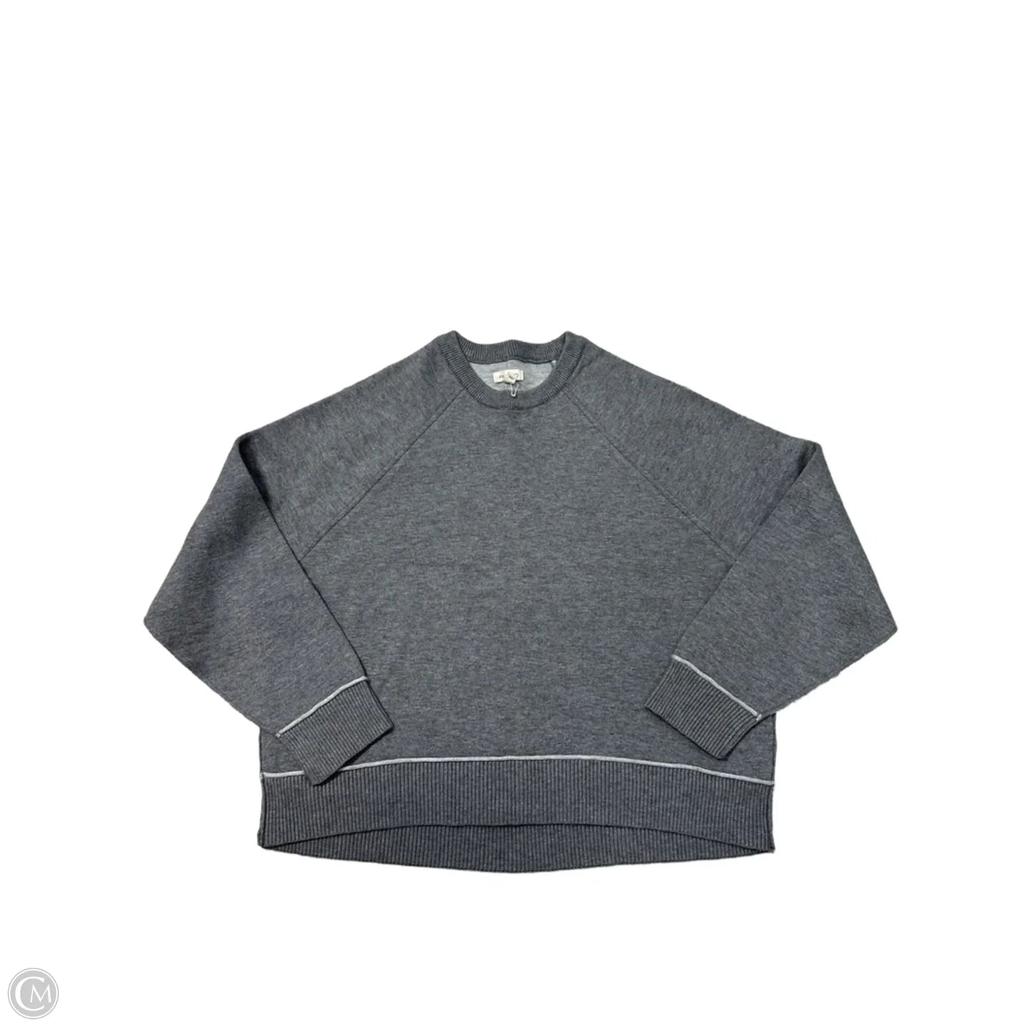 Top Long Sleeve By Pilcro In Grey, Size: Xs