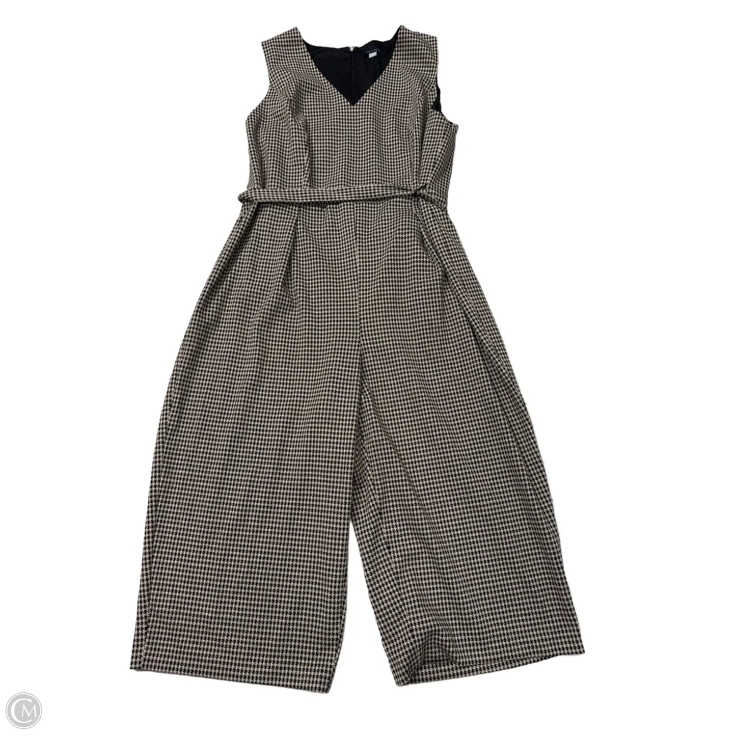 Jumpsuit By Tommy Hilfiger In Black & Tan, Size: 1x