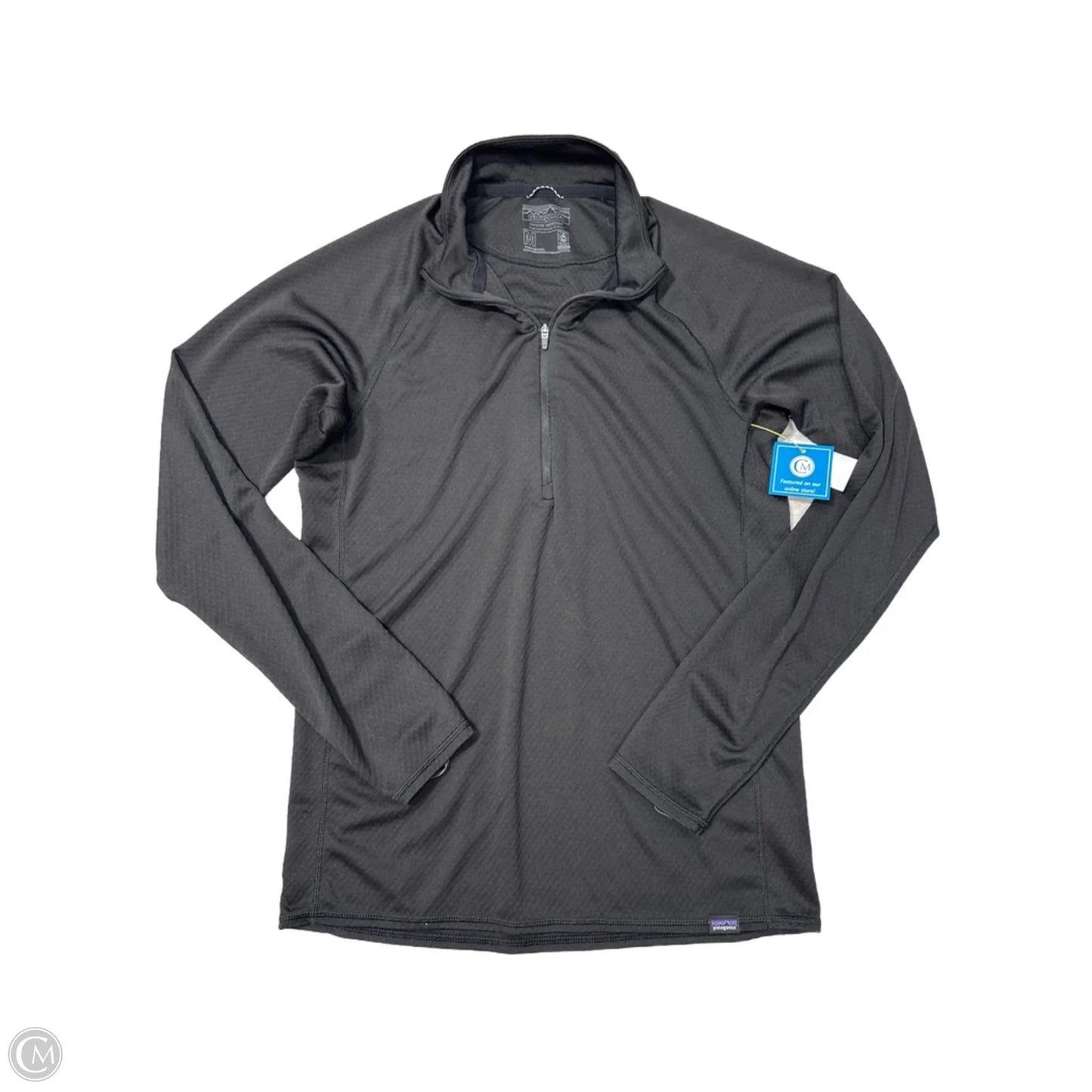 Sweatshirt Collar By Patagonia In Black, Size: M