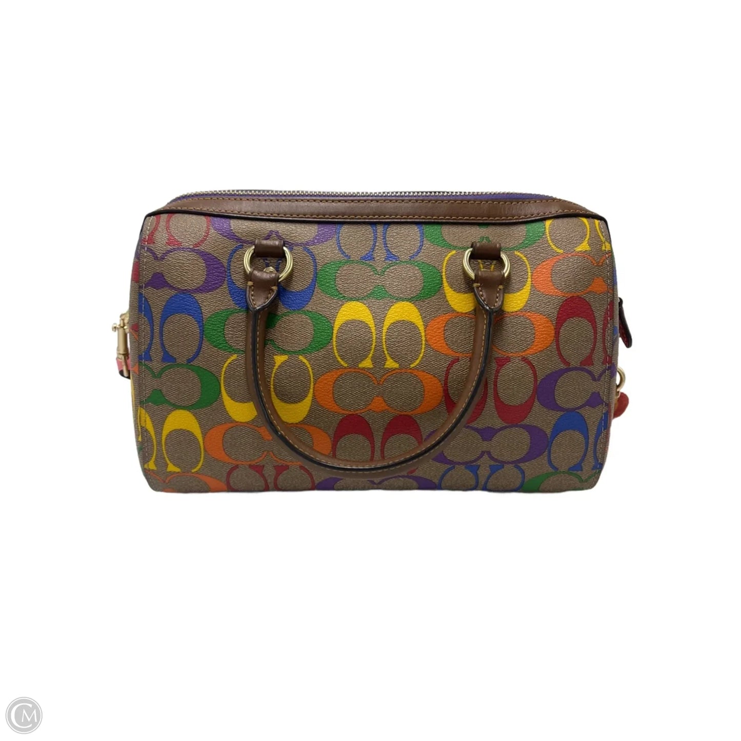 Coach Ltd. Edition Rowan Rainbow Designer Satchel / Handbag