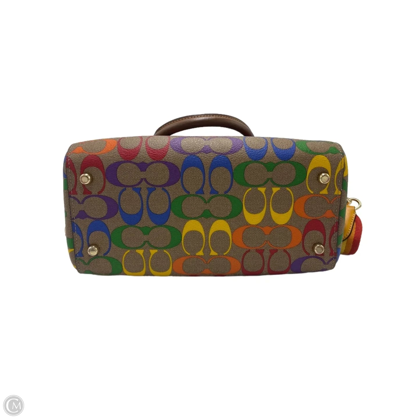 Coach Ltd. Edition Rowan Rainbow Designer Satchel / Handbag