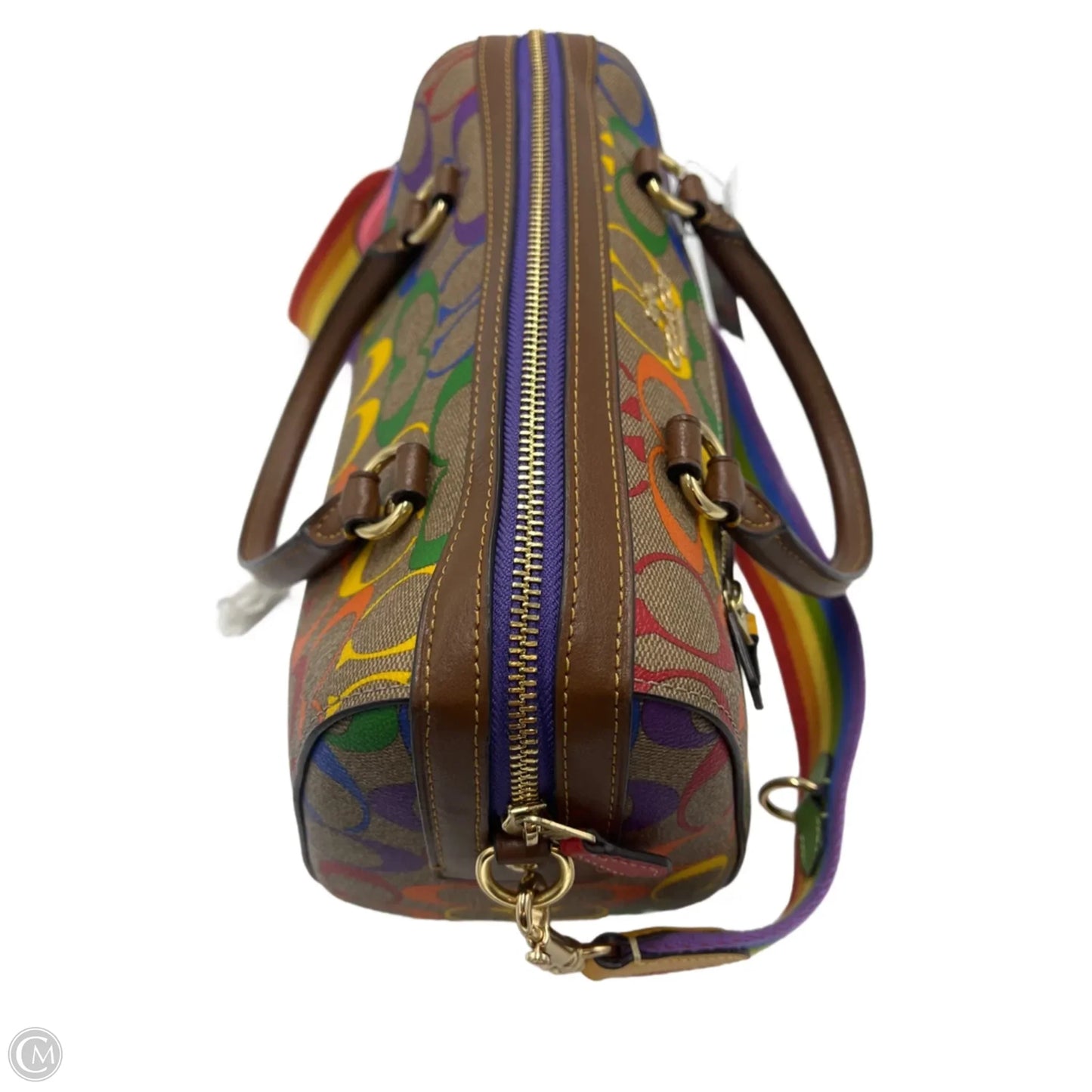 Coach Ltd. Edition Rowan Rainbow Designer Satchel / Handbag