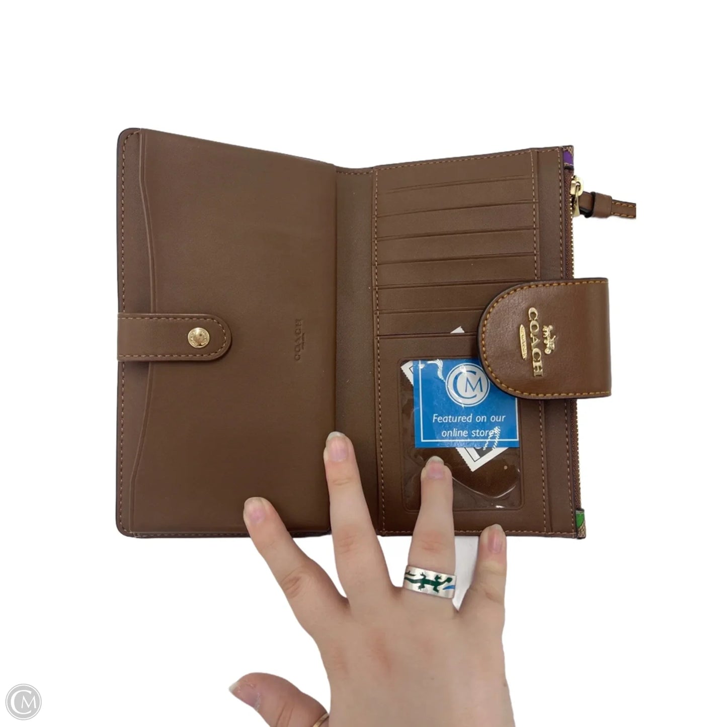 Coach Ltd. Edition Designer Wallet. / Wristlet
