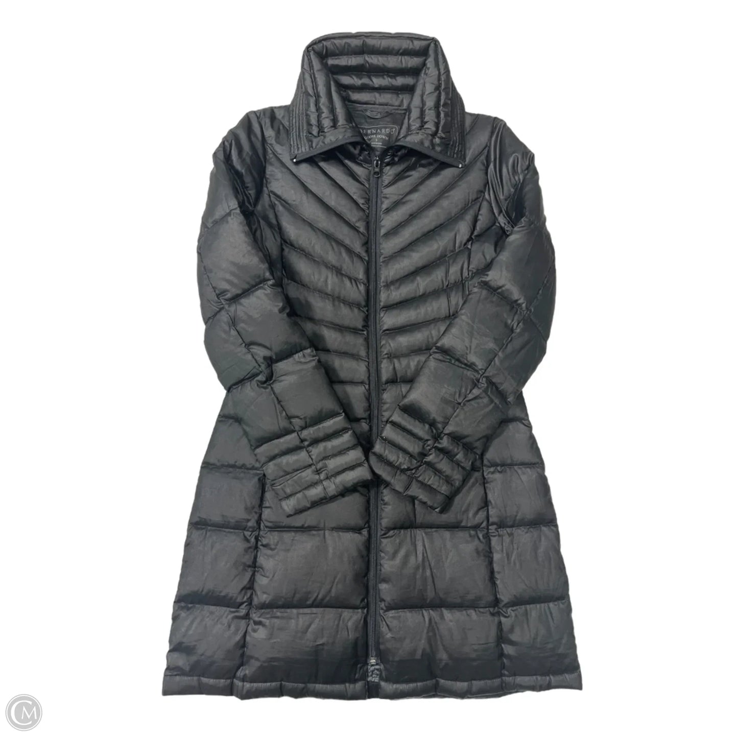 Coat Puffer & Quilted By Bernardo In Black, Size: S