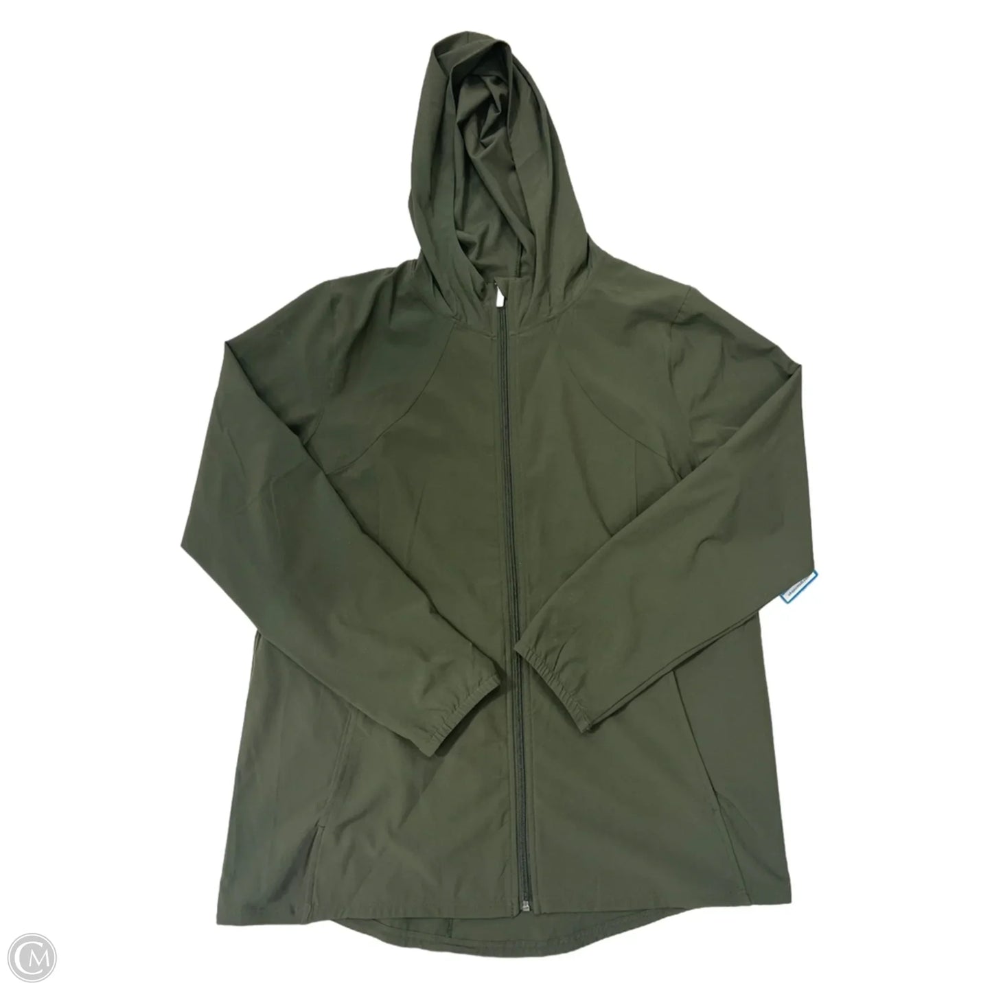 Athletic Jacket By All In Motion In Green, Size: L