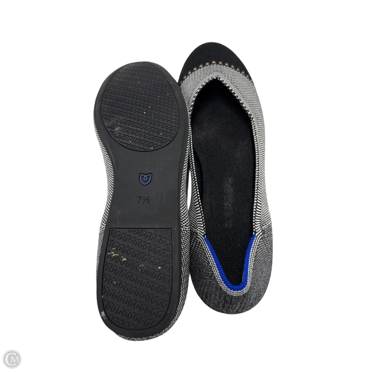 Shoes Designer By Rothys In Grey, Size: 7.5