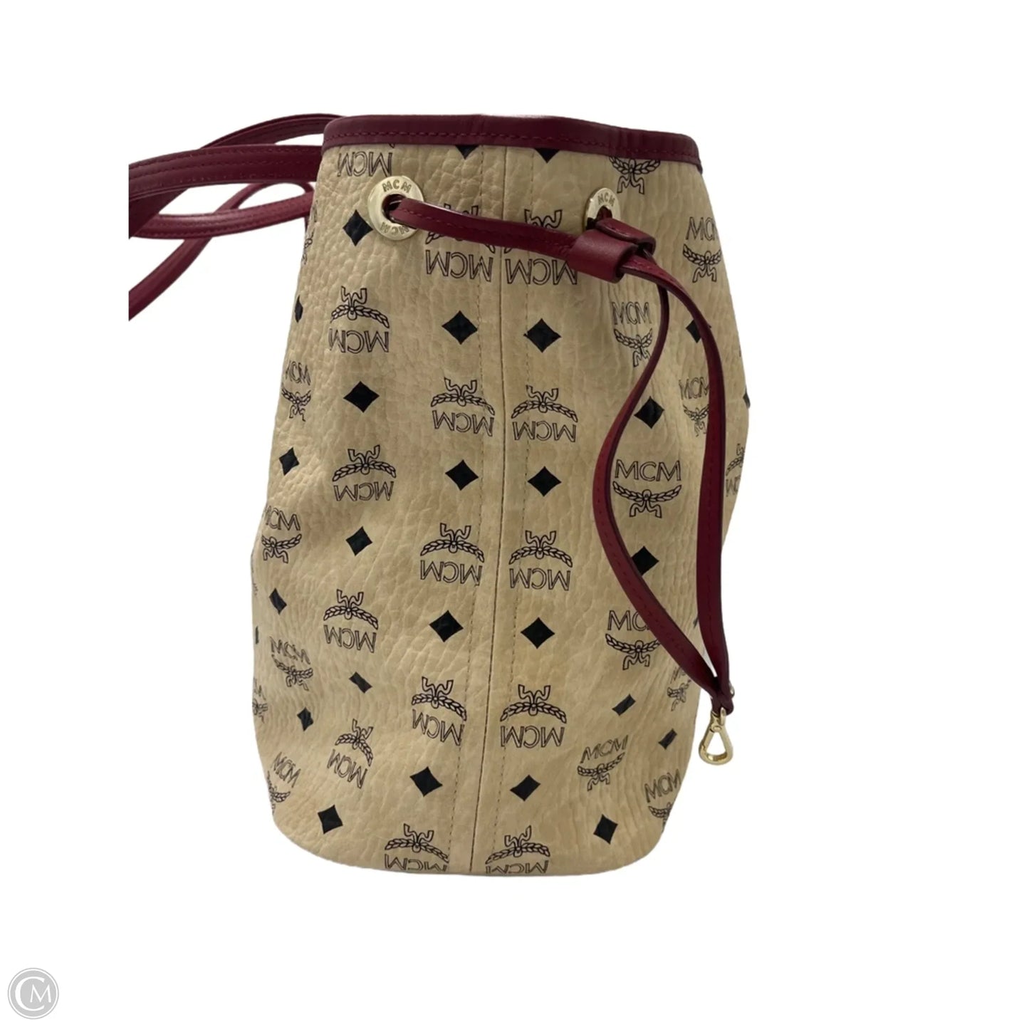 MCM Liz Shopper Luxury Designer Tote w/ Pouchette