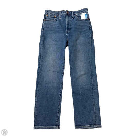 Jeans Straight By Madewell In Blue, Size: 8p