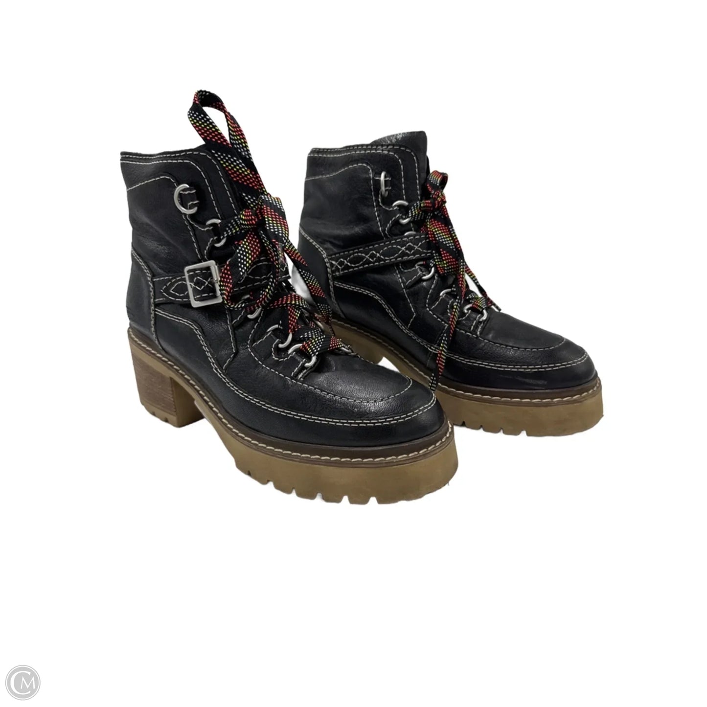 Boots Ankle Heels By Free People In Black, Size: 10