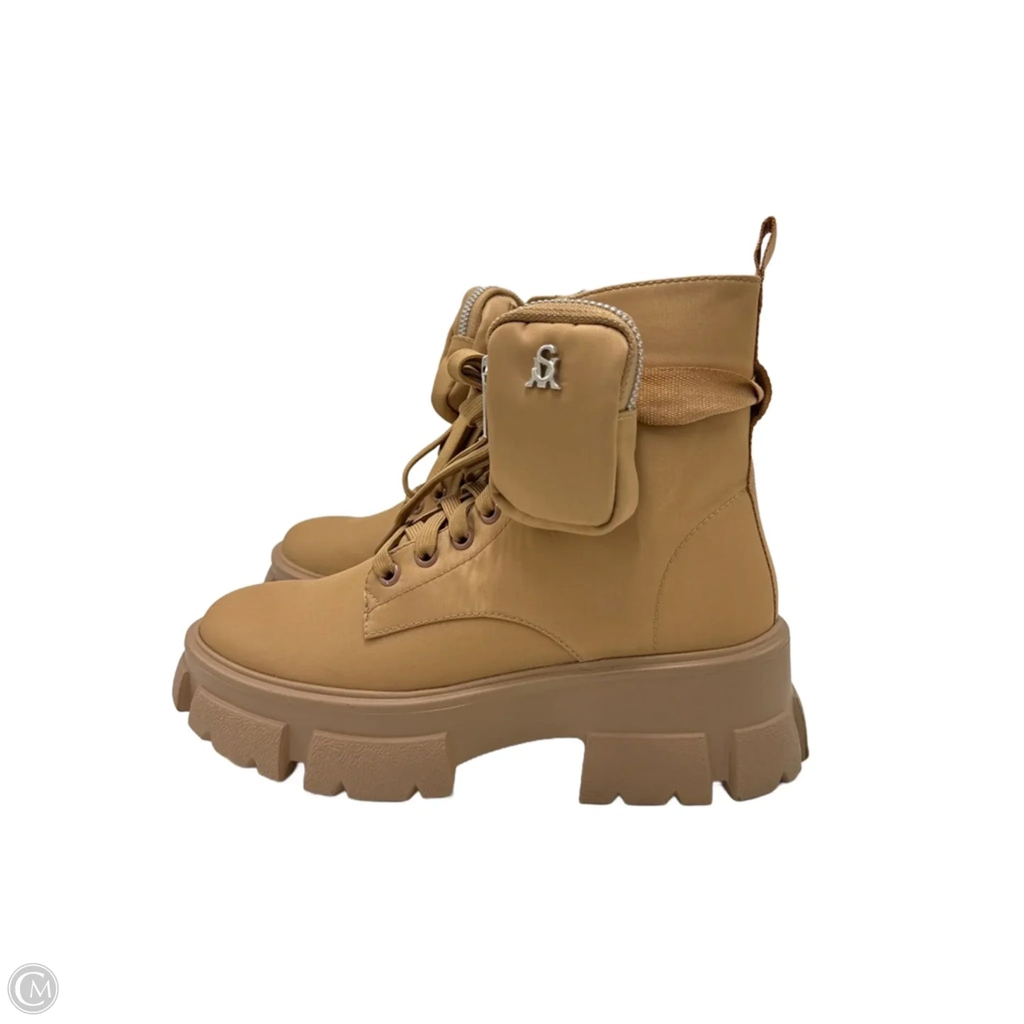 Boots Ankle Flats By Steve Madden In Brown, Size: 7.5