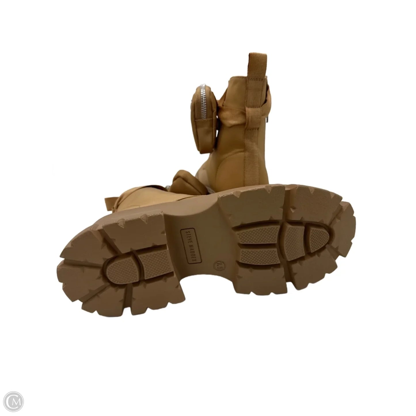 Boots Ankle Flats By Steve Madden In Brown, Size: 7.5