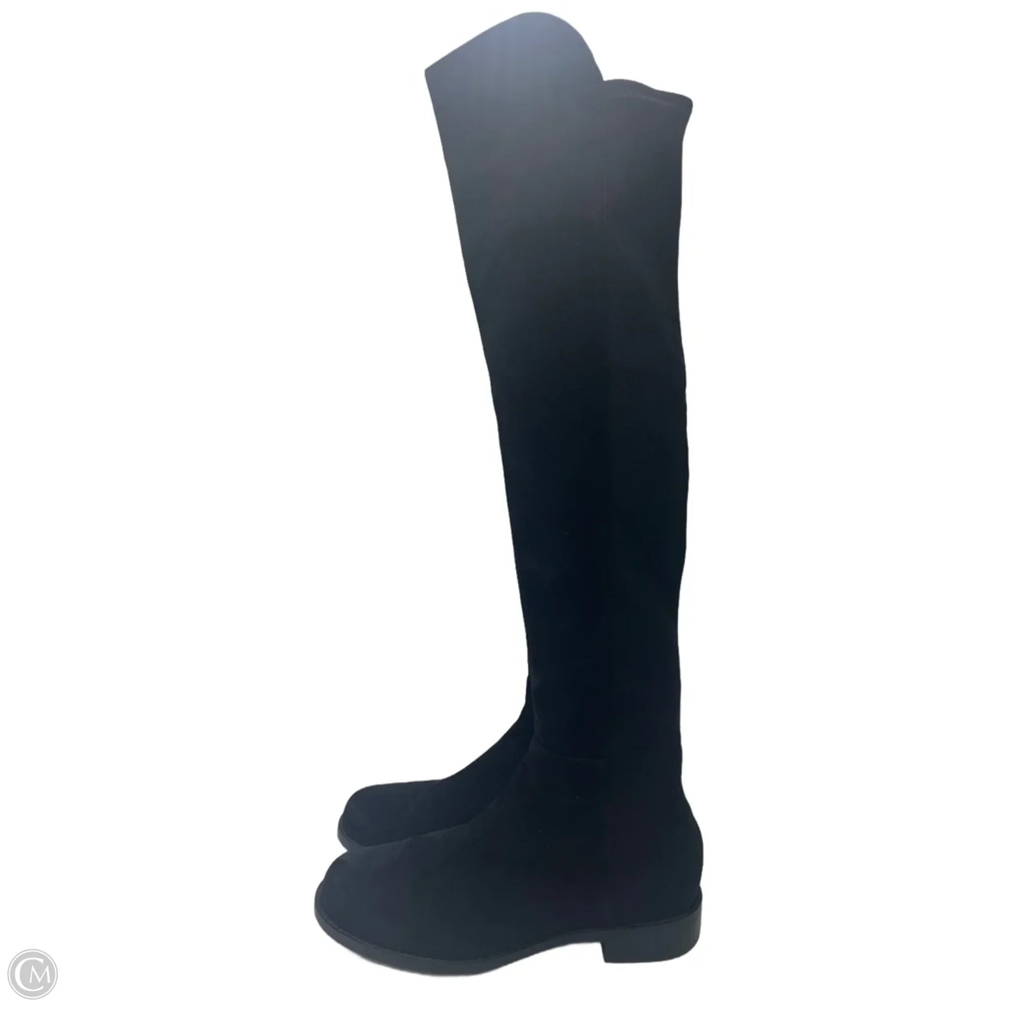 Boots Designer By Stuart Weitzman In Black, Size: 7.5 (38)