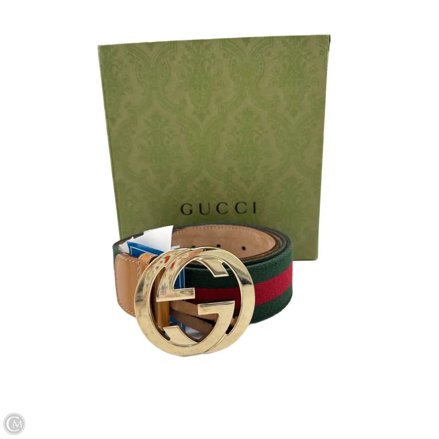 Gucci Web Stripe Interlocking G Luxury Designer Belt