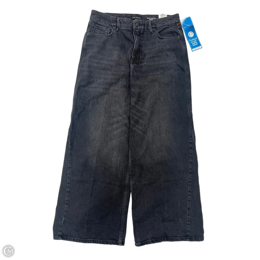 Jeans Cropped By Good American In Black, Size: 10