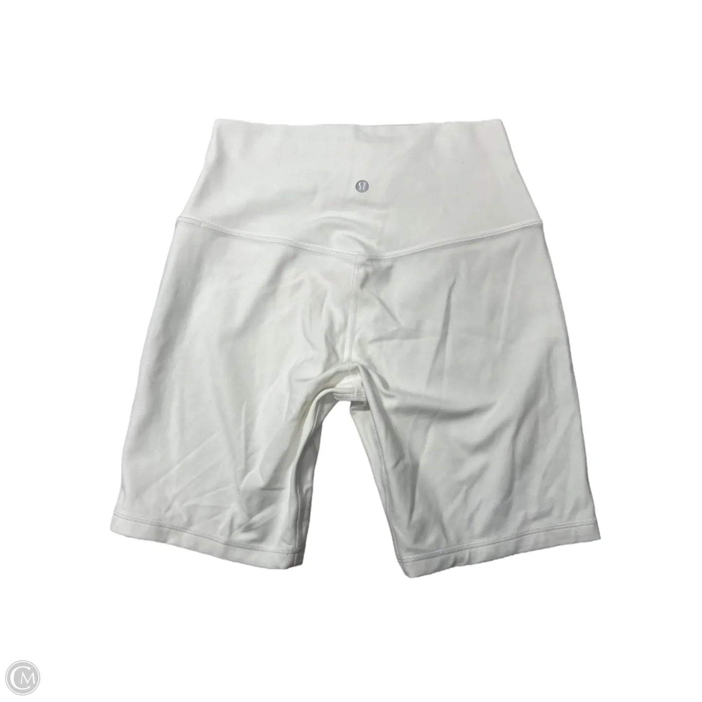 Athletic Shorts By Lululemon In White, Size: M
