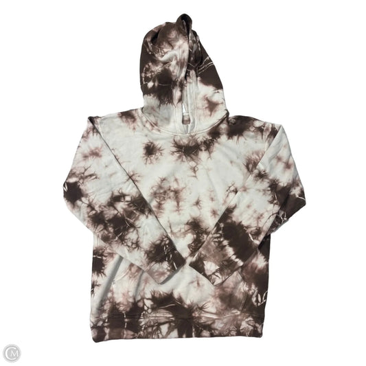 Sweatshirt Hoodie By Lululemon In Tie Dye Print, Size: M