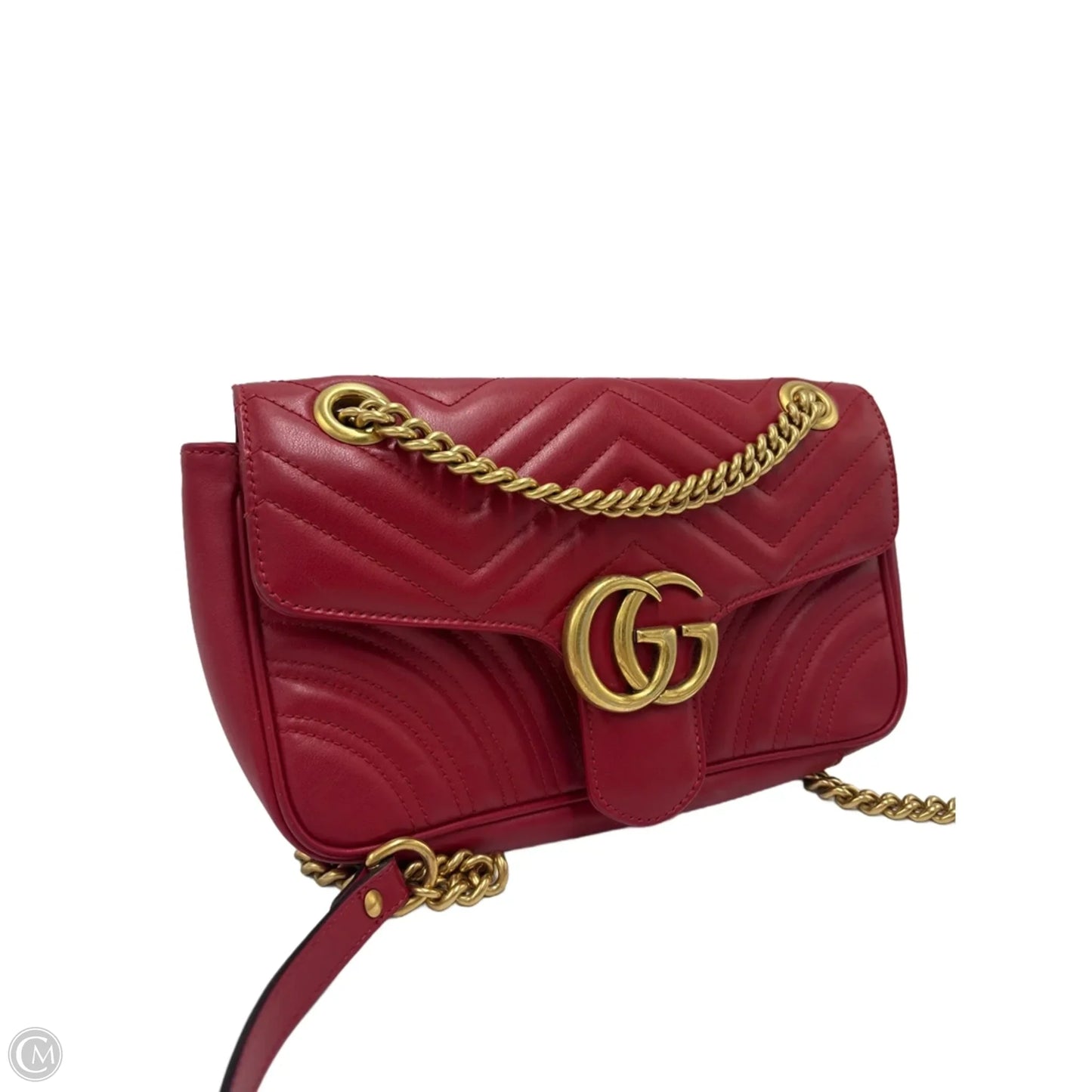 Gucci GG Marmont Flap Designer Handbag
