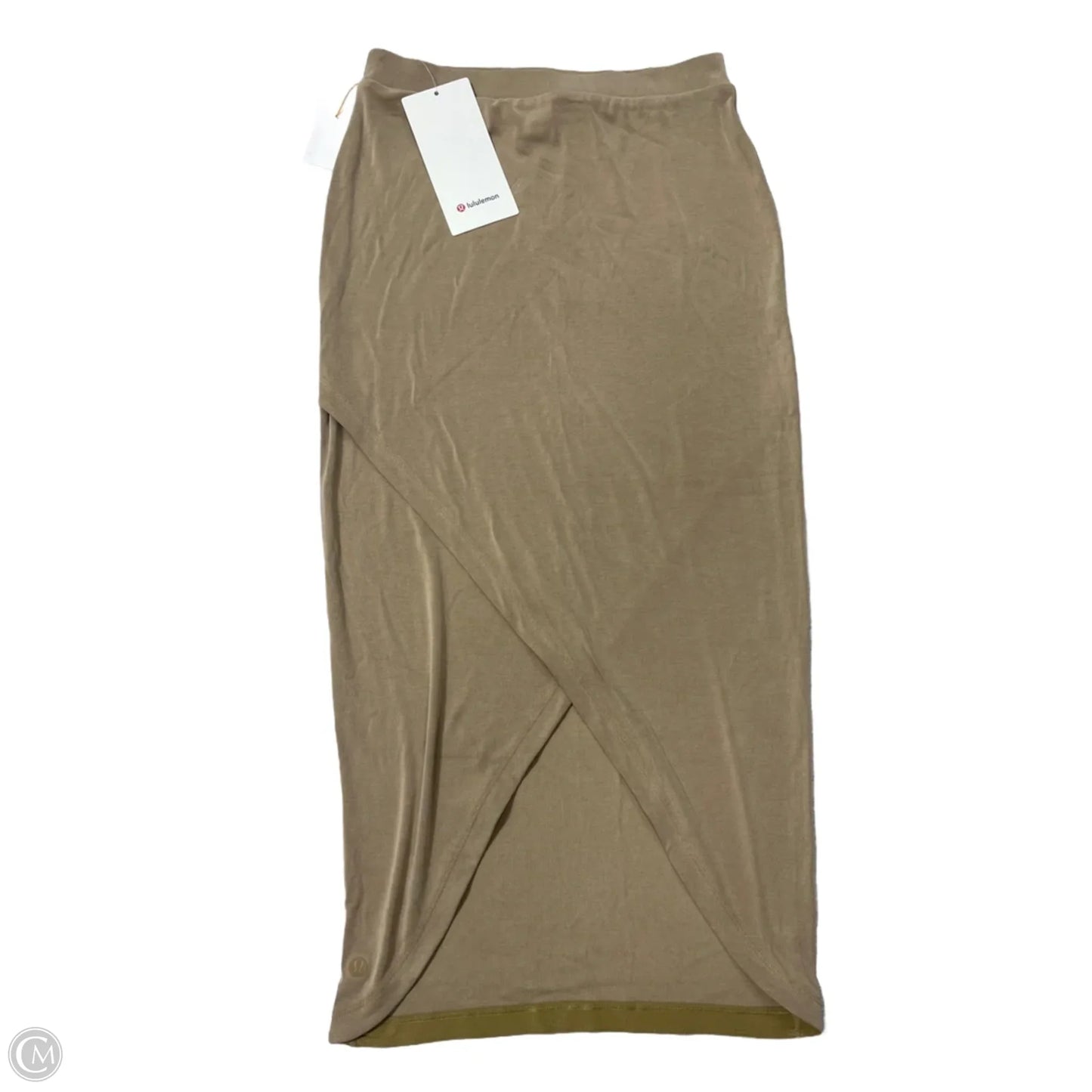Athletic Skirt By Lululemon In Tan, Size: S