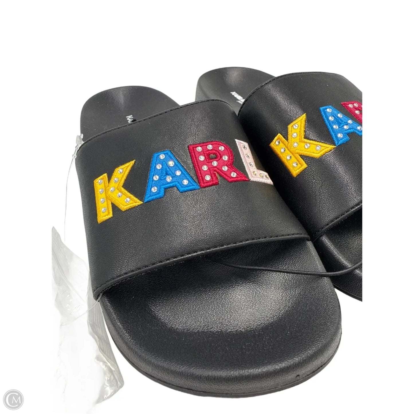 New! Shoes Designer By Karl Lagerfeld In Black, Size: 9