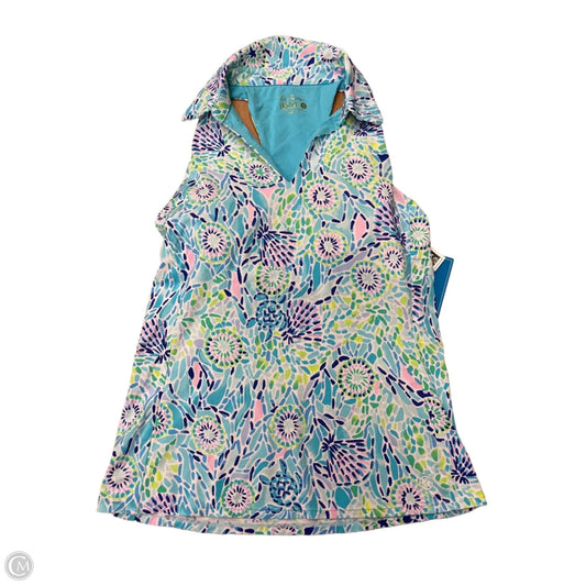 Top Sleeveless Designer By Lilly Pulitzer In Floral Print, Size: S