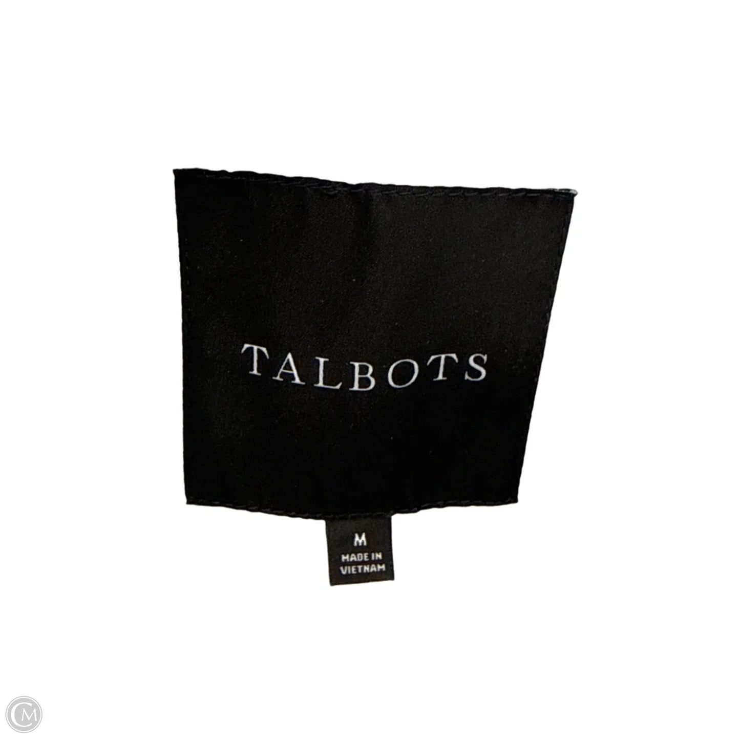 Vest Puffer & Quilted By Talbots In Silver, Size: M