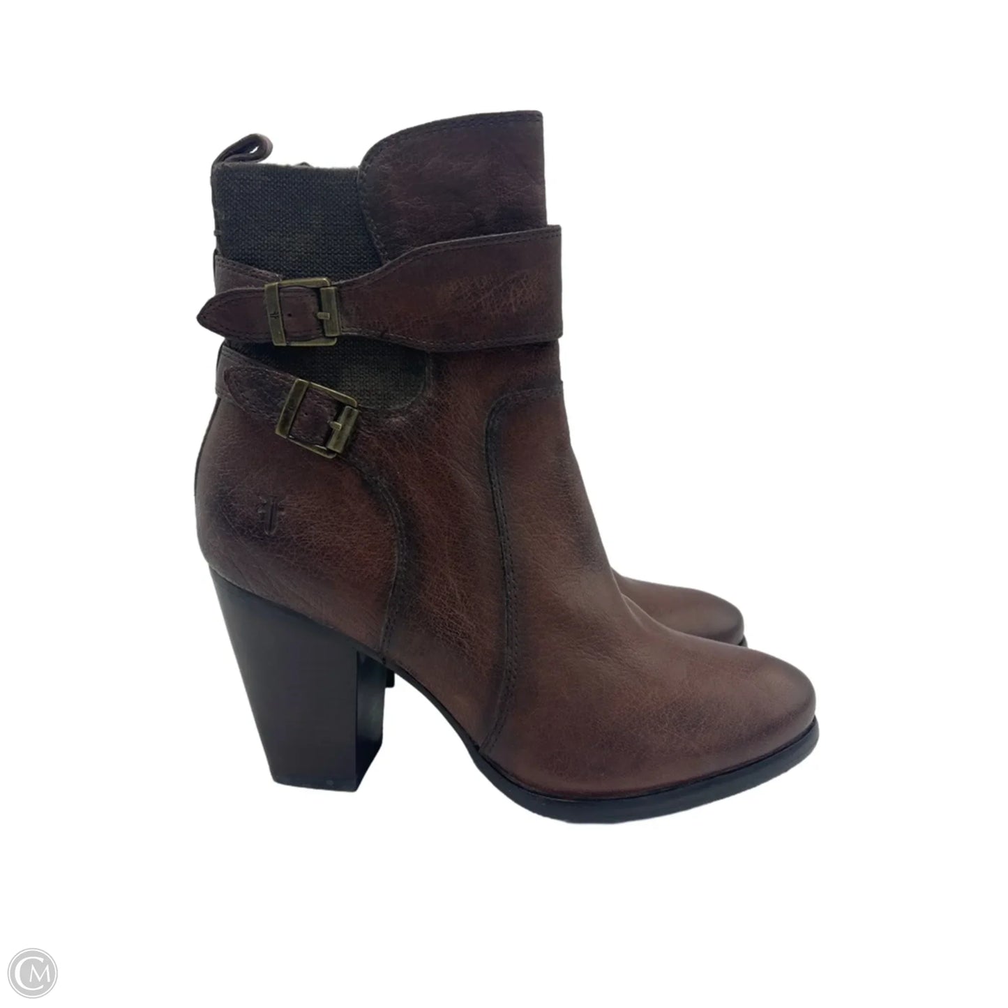 Boots Designer By Frye In Brown, Size: 11