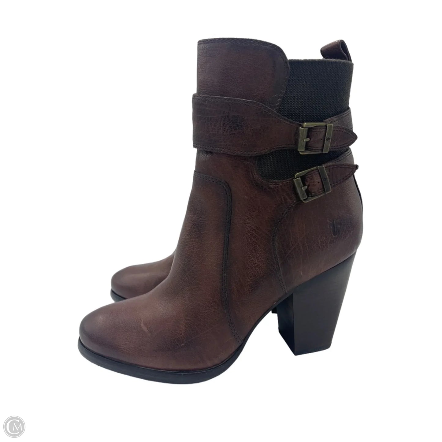 Boots Designer By Frye In Brown, Size: 11