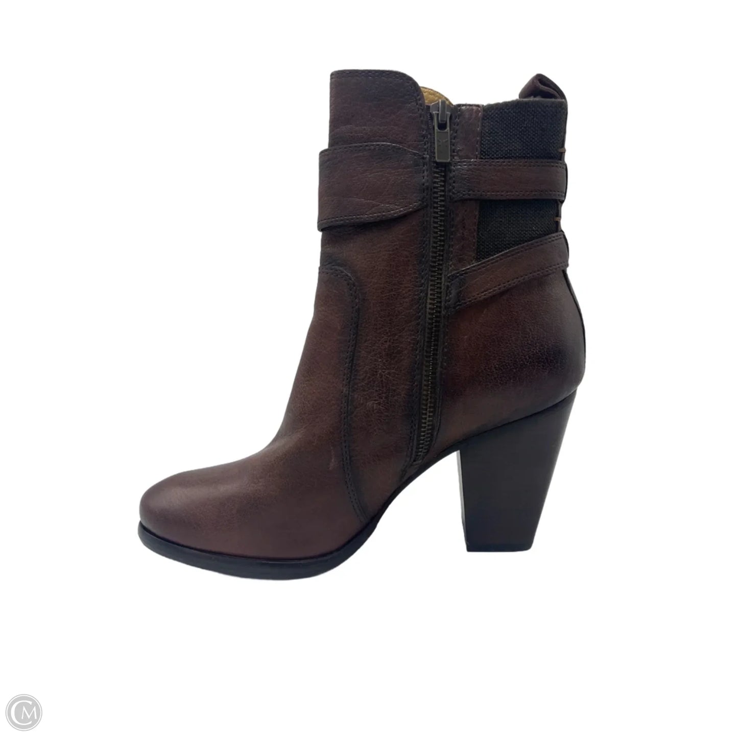 Boots Designer By Frye In Brown, Size: 11