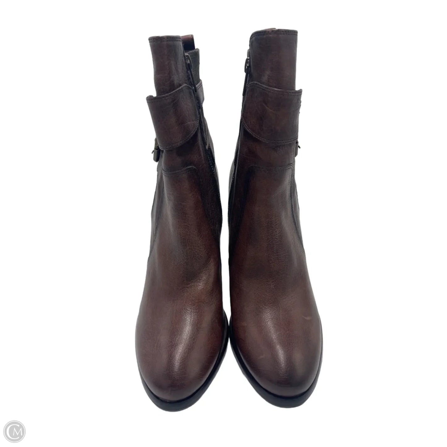 Boots Designer By Frye In Brown, Size: 11