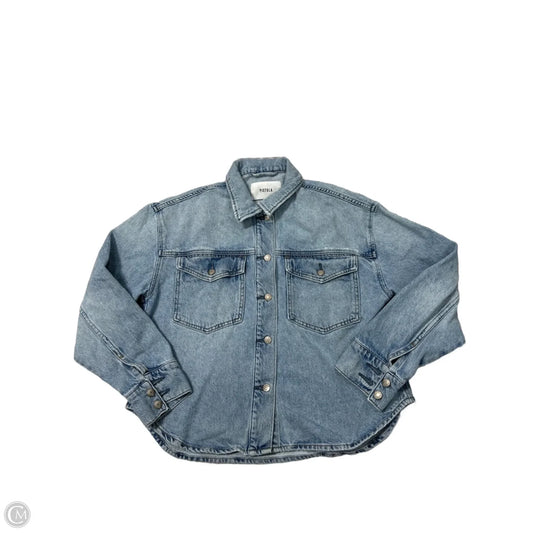 Jacket Denim By Pistola In Blue, Size: S