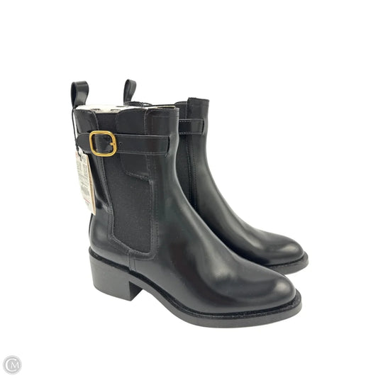 New! Boots Ankle Heels By Zara In Black, Size: 6.5
