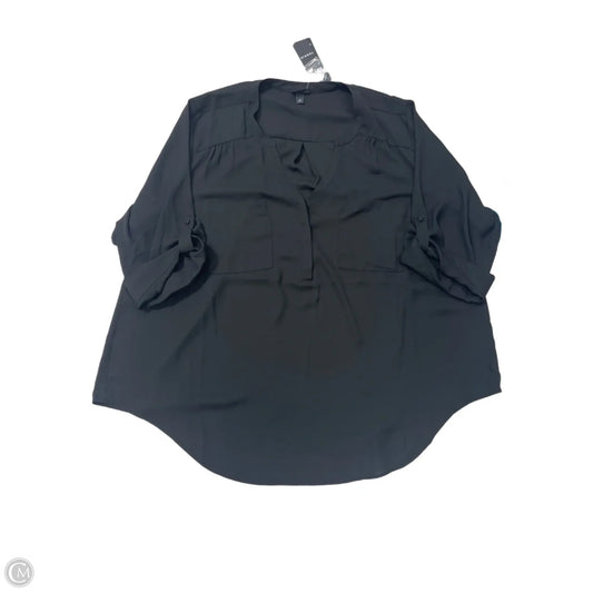 New! Top 3/4 Sleeve By Torrid In Black, Size: 3x