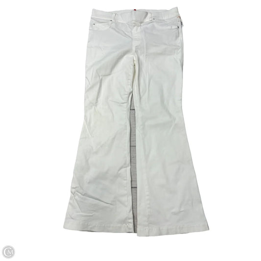 Jeans Flared By Spanx In White, Size: Xl