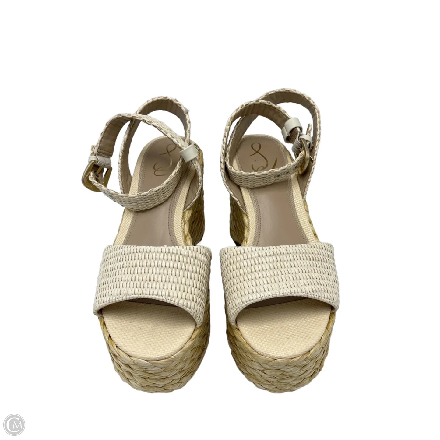 Shoes Heels Platform By Sam Edelman In Tan, Size: 9