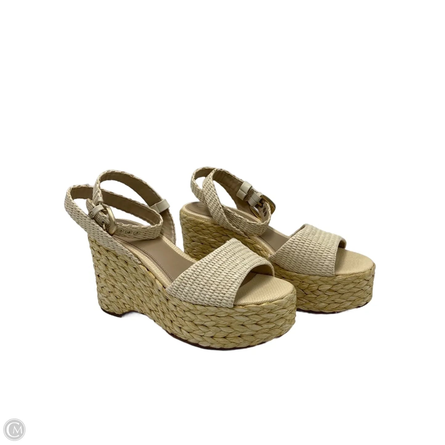 Shoes Heels Platform By Sam Edelman In Tan, Size: 9