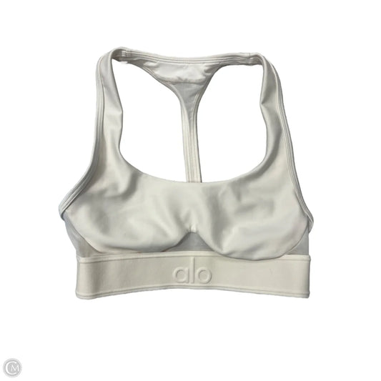 Athletic Bra By Alo In Cream, Size: Xxs