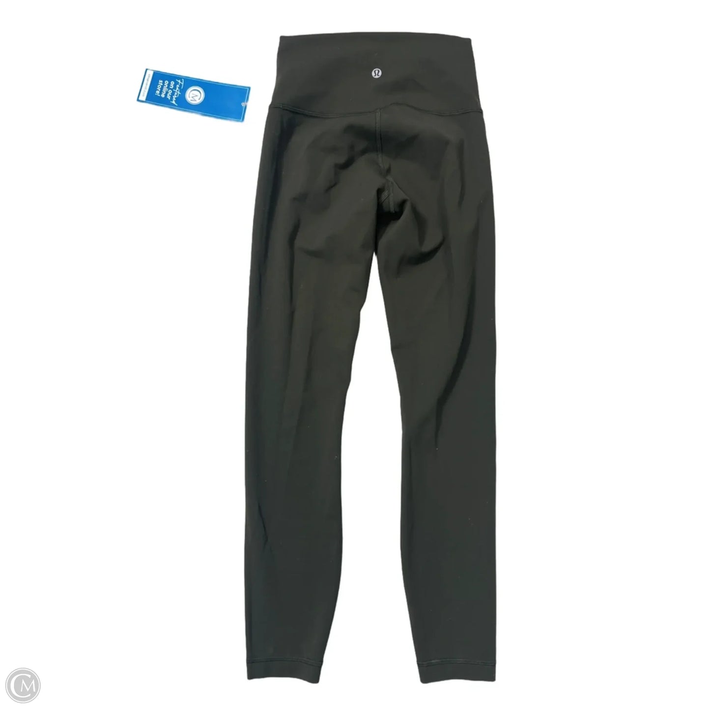 Athletic Leggings By Lululemon In Green, Size: S