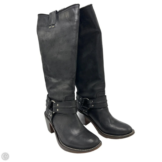 Boots Designer By Frye In Black, Size: 8
