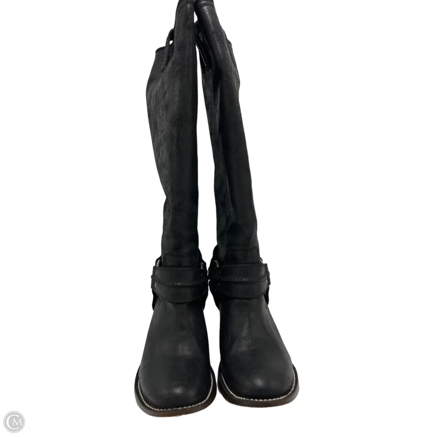 Boots Designer By Frye In Black, Size: 8