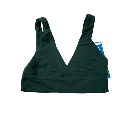 Athletic Bra By Lululemon In Green, Size: M