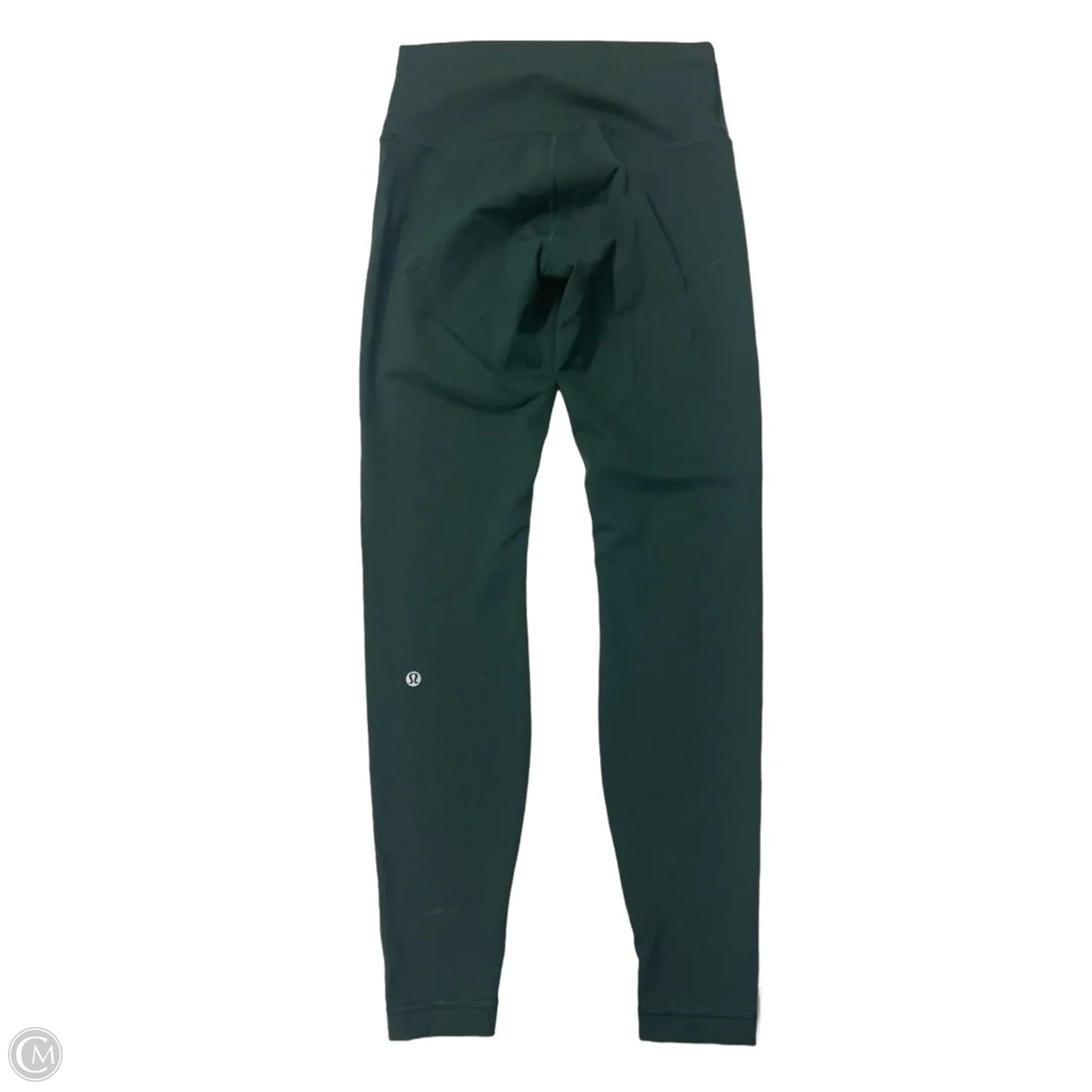 Athletic Leggings By Lululemon In Green, Size: M