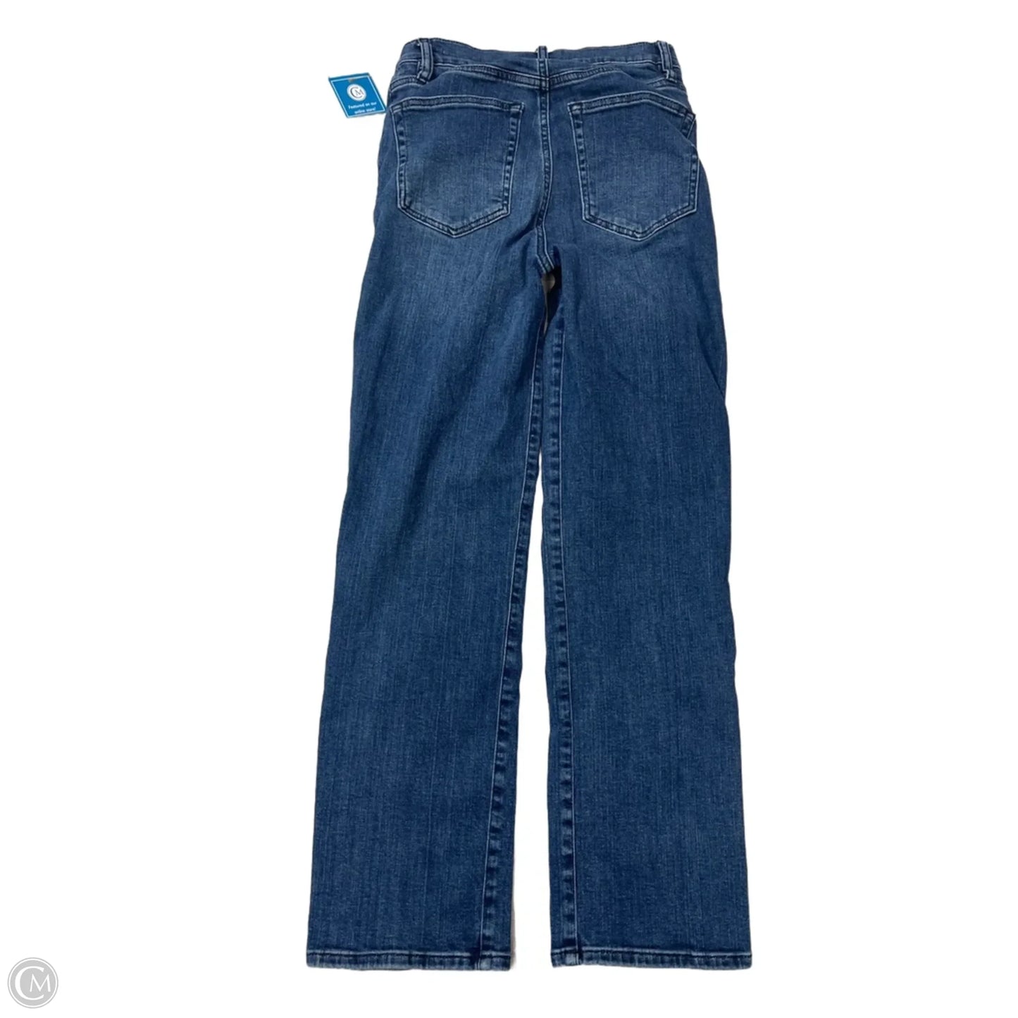 Jeans Straight By Frame In Blue, Size: 2
